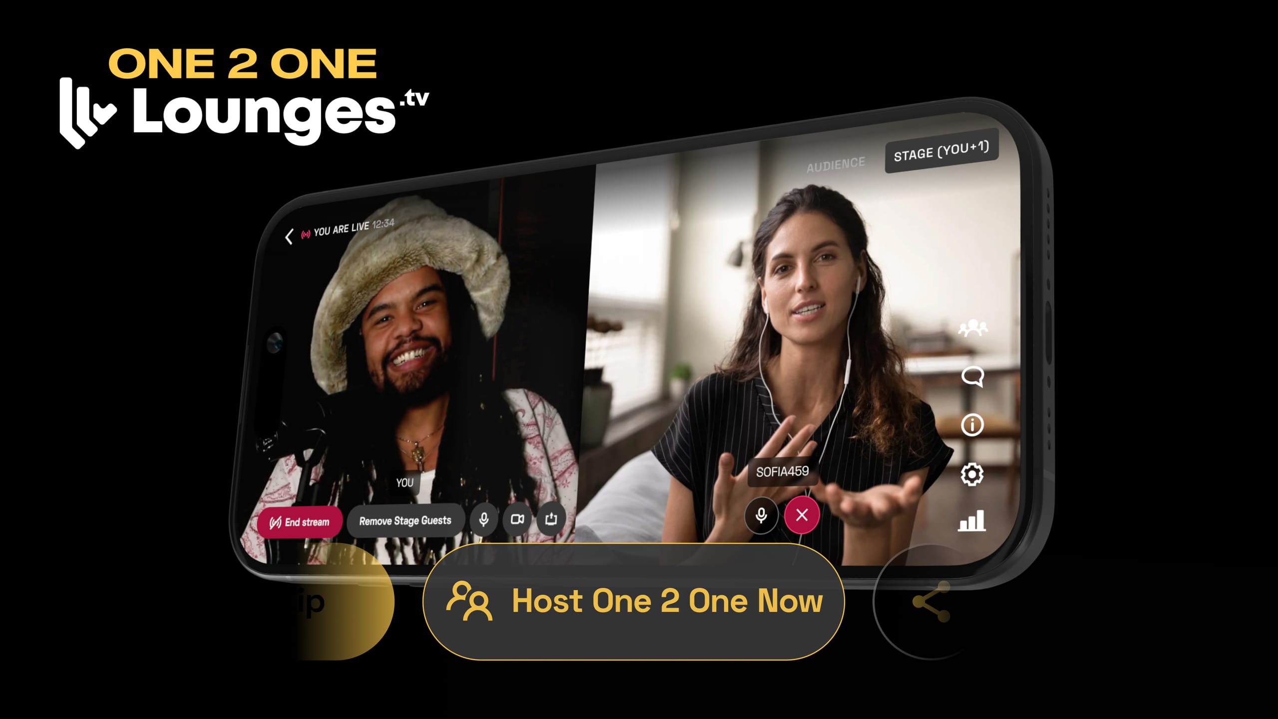 Maximize Fan Engagement and Monetization with One 2 One Sessions on Lounges.tv